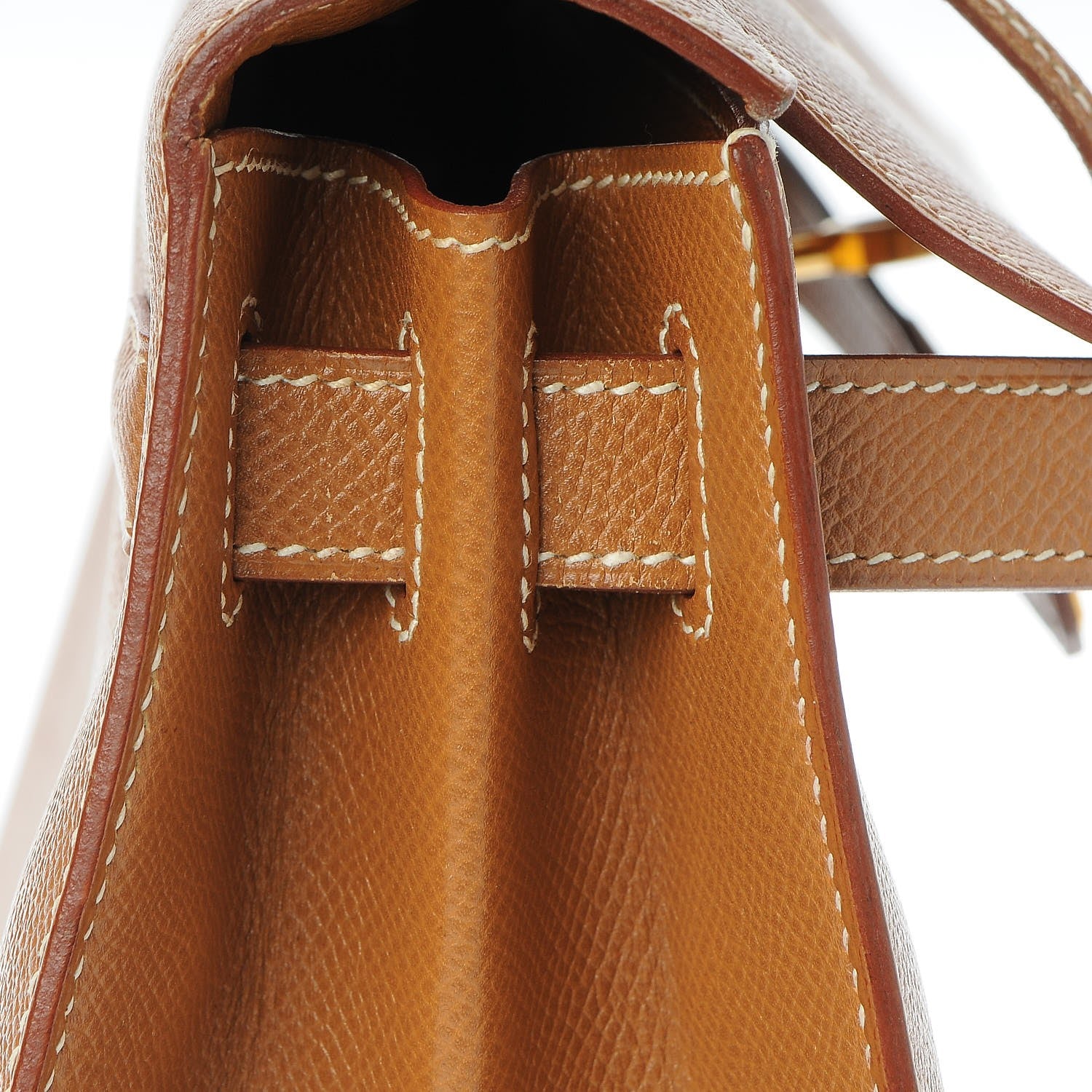 Hermes Courchevel Kelly Sellier 28 Gold 24 of 37