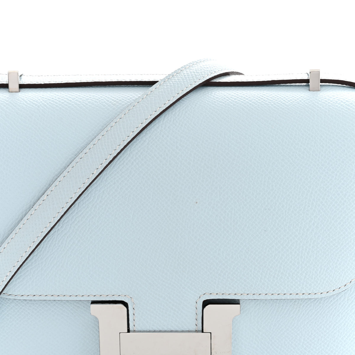 Hermes Epsom Constance 18 Bleu Brume 9 of 14