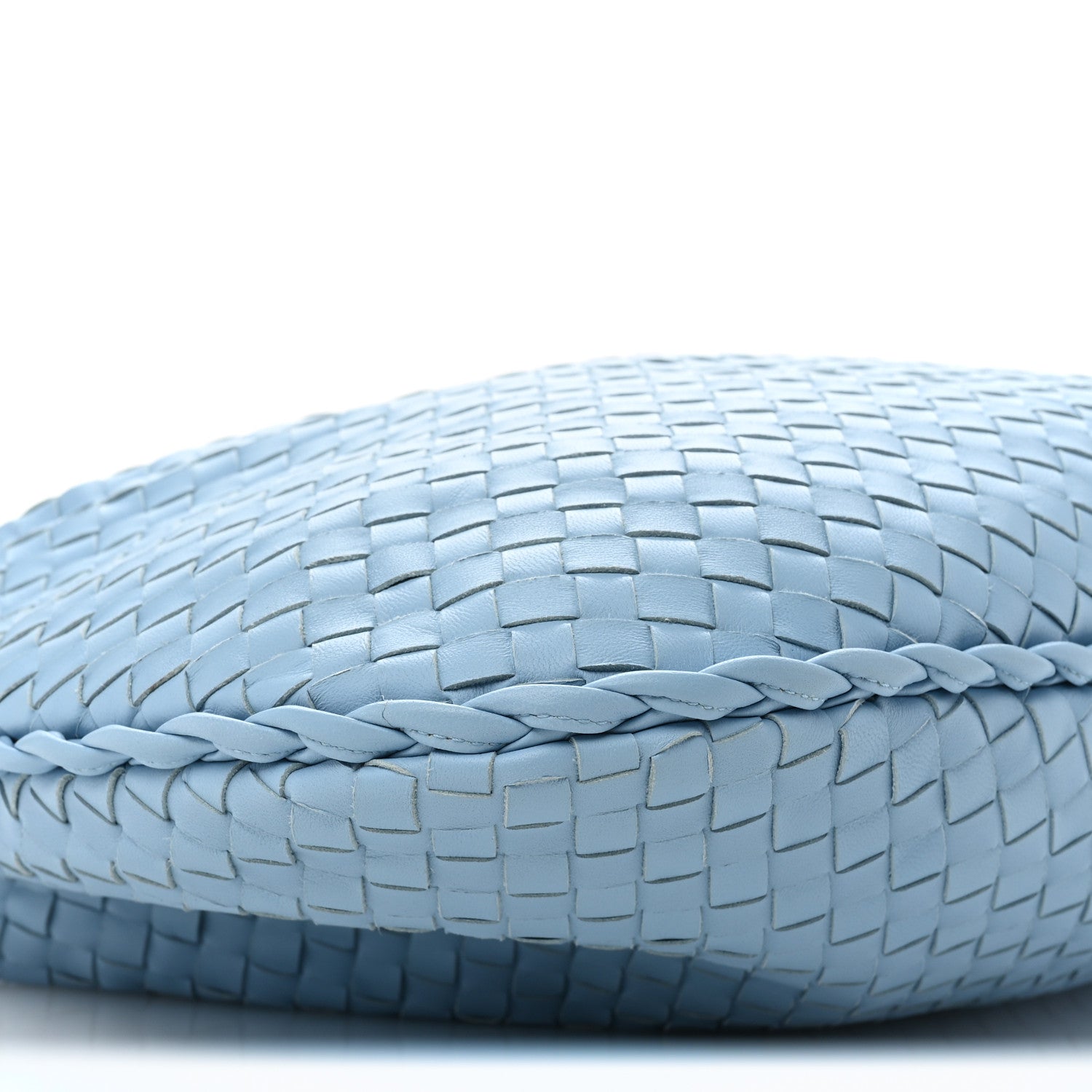 Bottega Veneta Nappa Intrecciato Large Veneta Hobo Light Blue 9 of 14