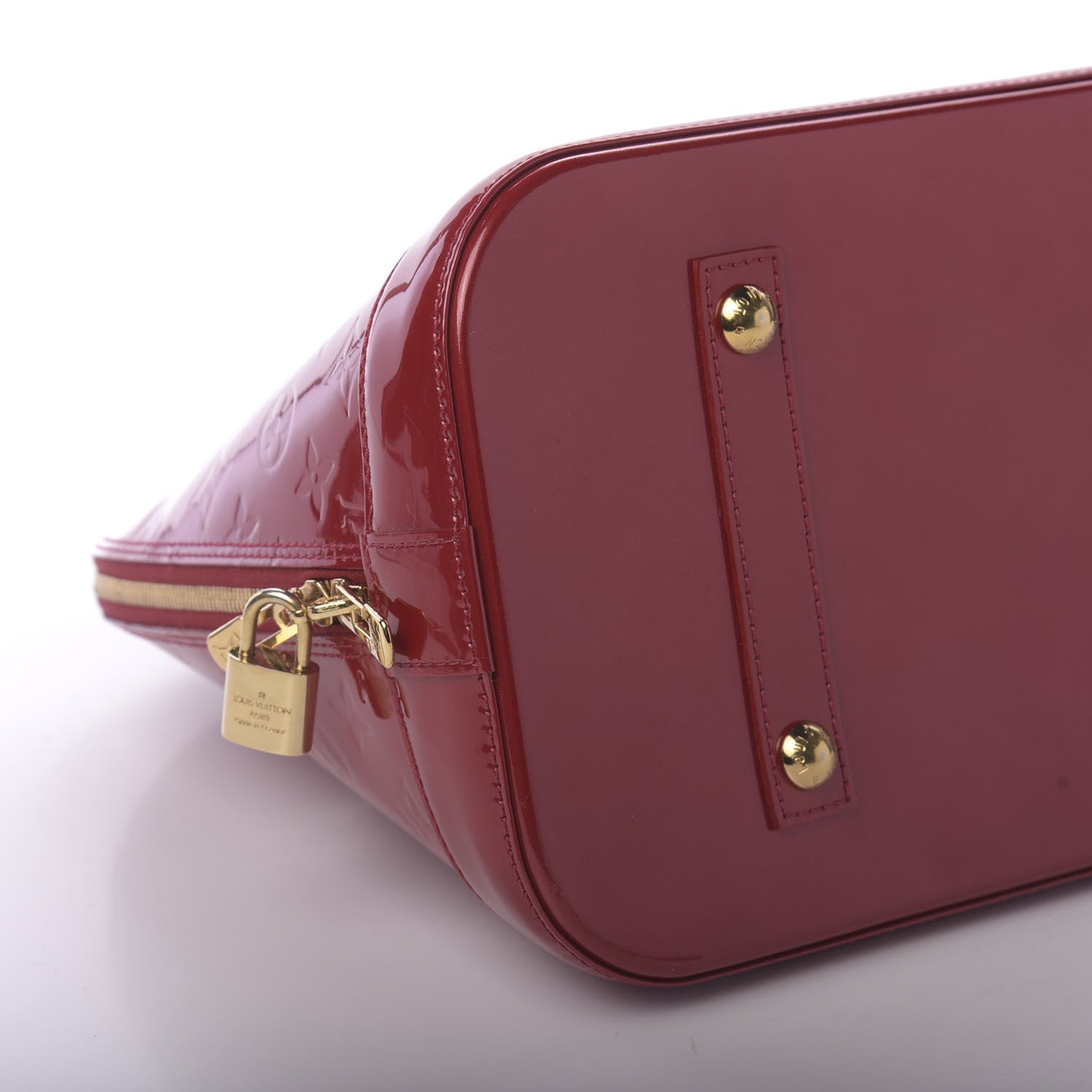 Louis Vuitton Vernis Alma GM Pomme D'Amour 6 of 9