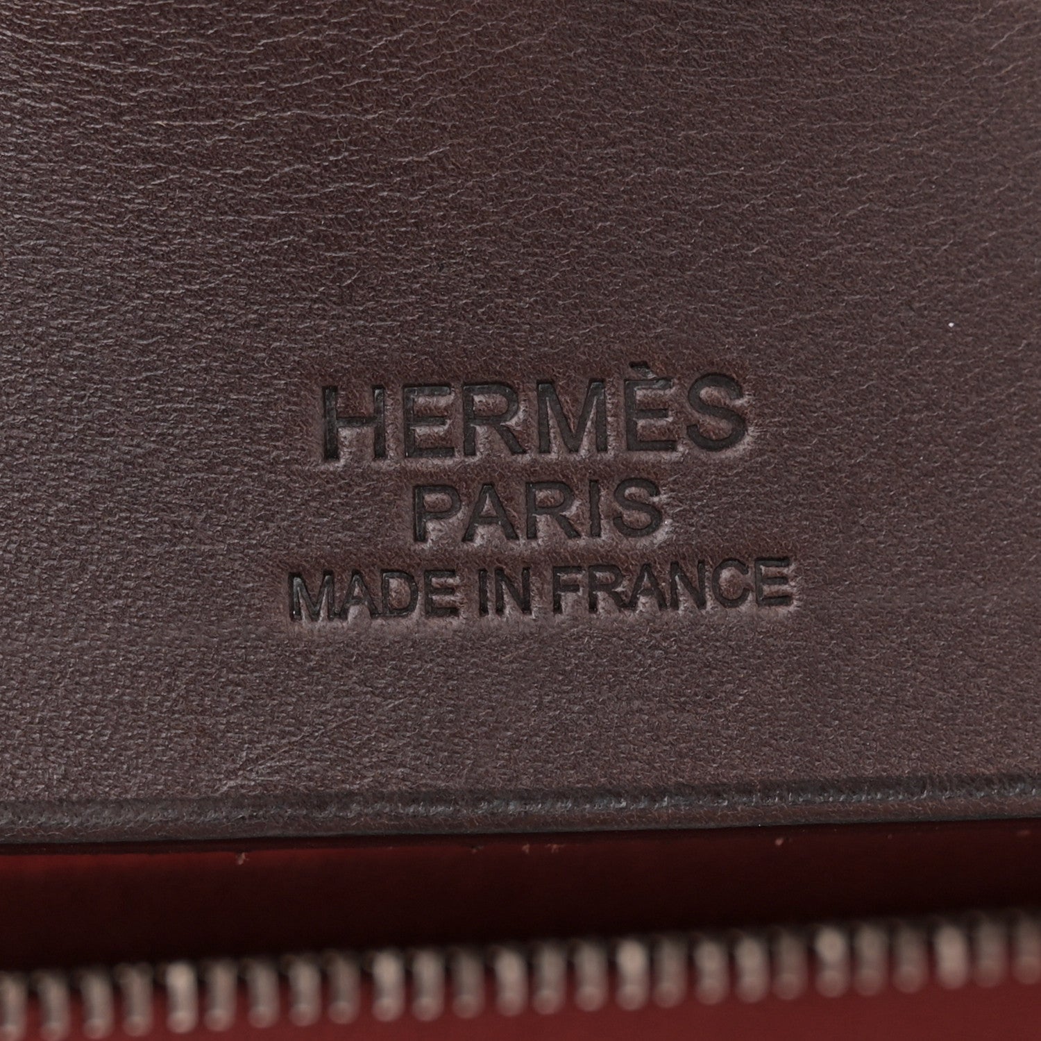 Hermes Toile Vache Hunter Herbag 50 Rouge H Ebene 7 of 13