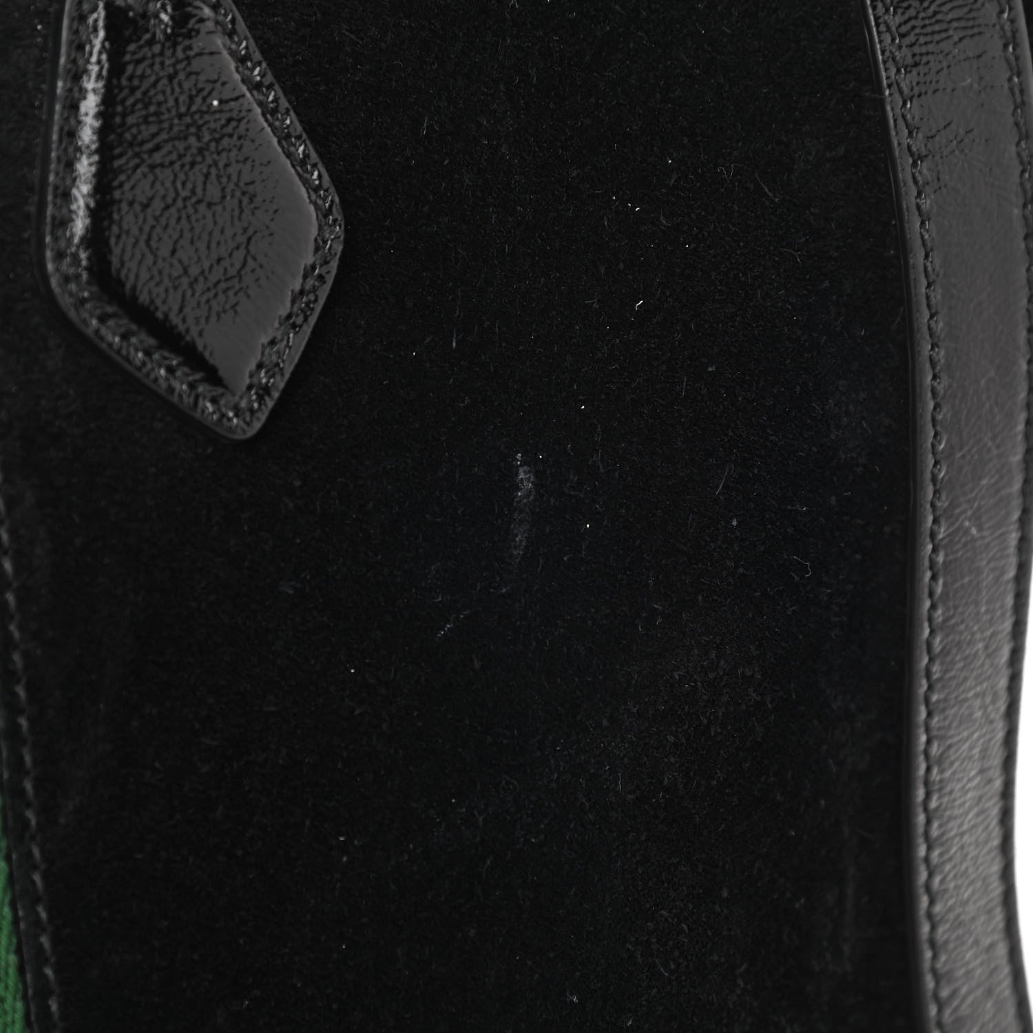 Gucci Suede Patent GG Web Medium Ophidia Tote Bag Black 9 of 18