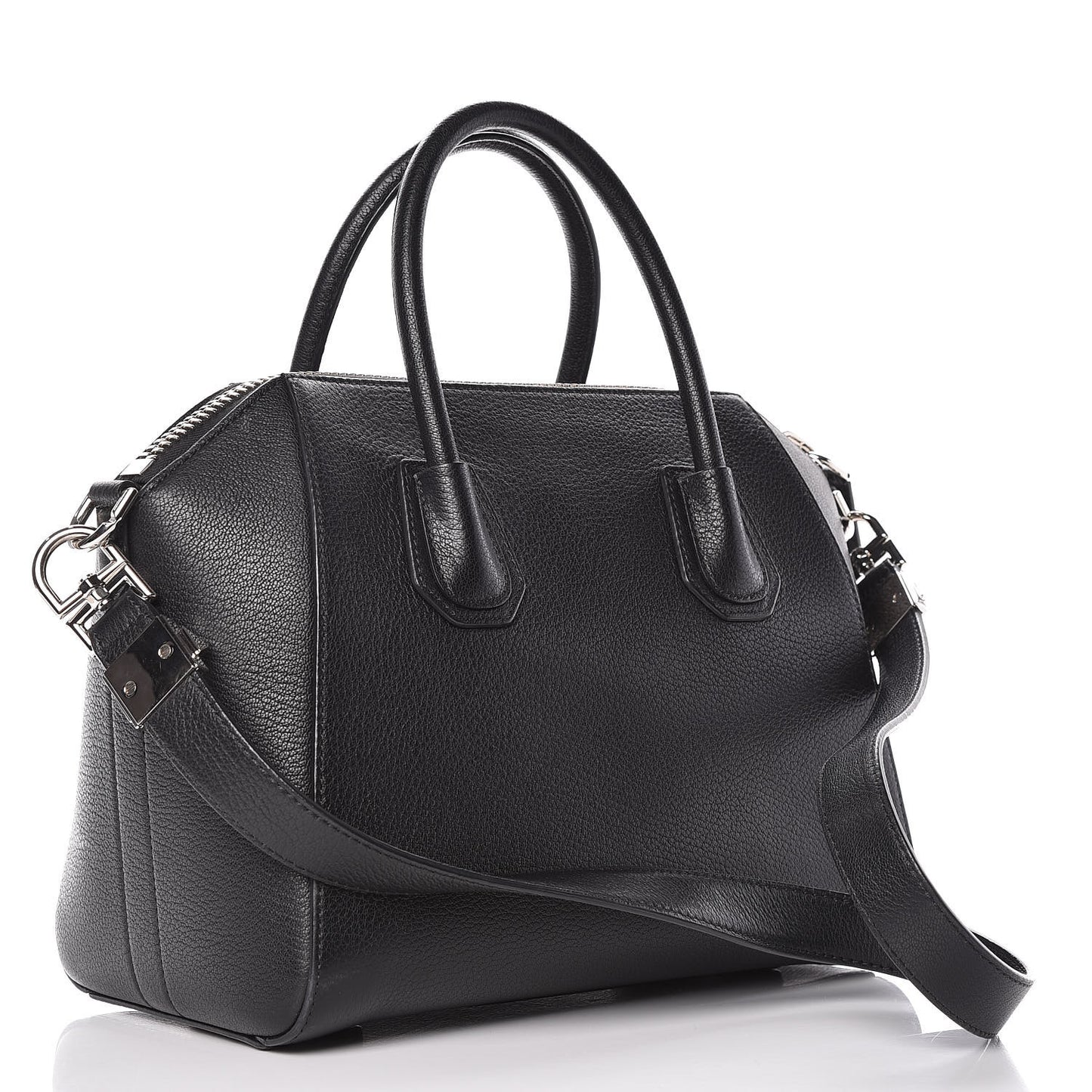 Sugar Goatskin Small Antigona Black