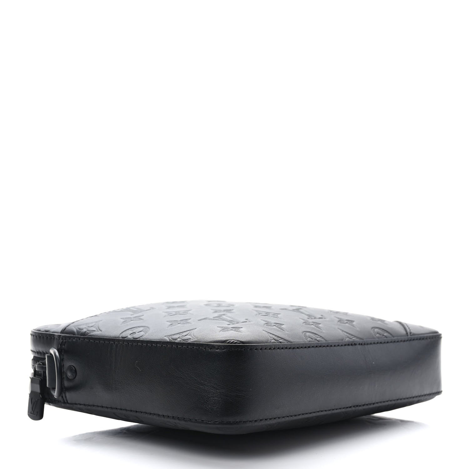 Louis Vuitton Calfskin Monogram Shadow Duo Messenger Black 4 of 11