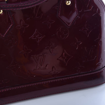 Louis Vuitton Vernis Alma BB Rouge Fauviste 9 of 16