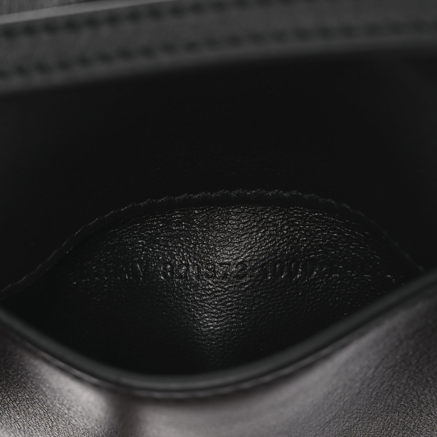 Smooth Calfskin Rodeo Micro Bag Charm Black