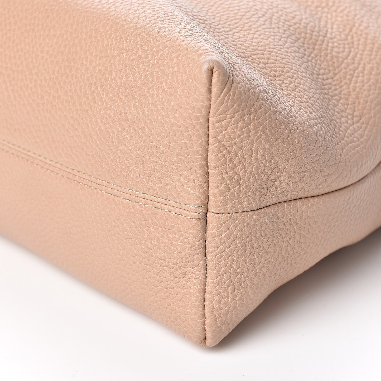 London Grainy Calfskin Medium Baynard Tote Light Nude