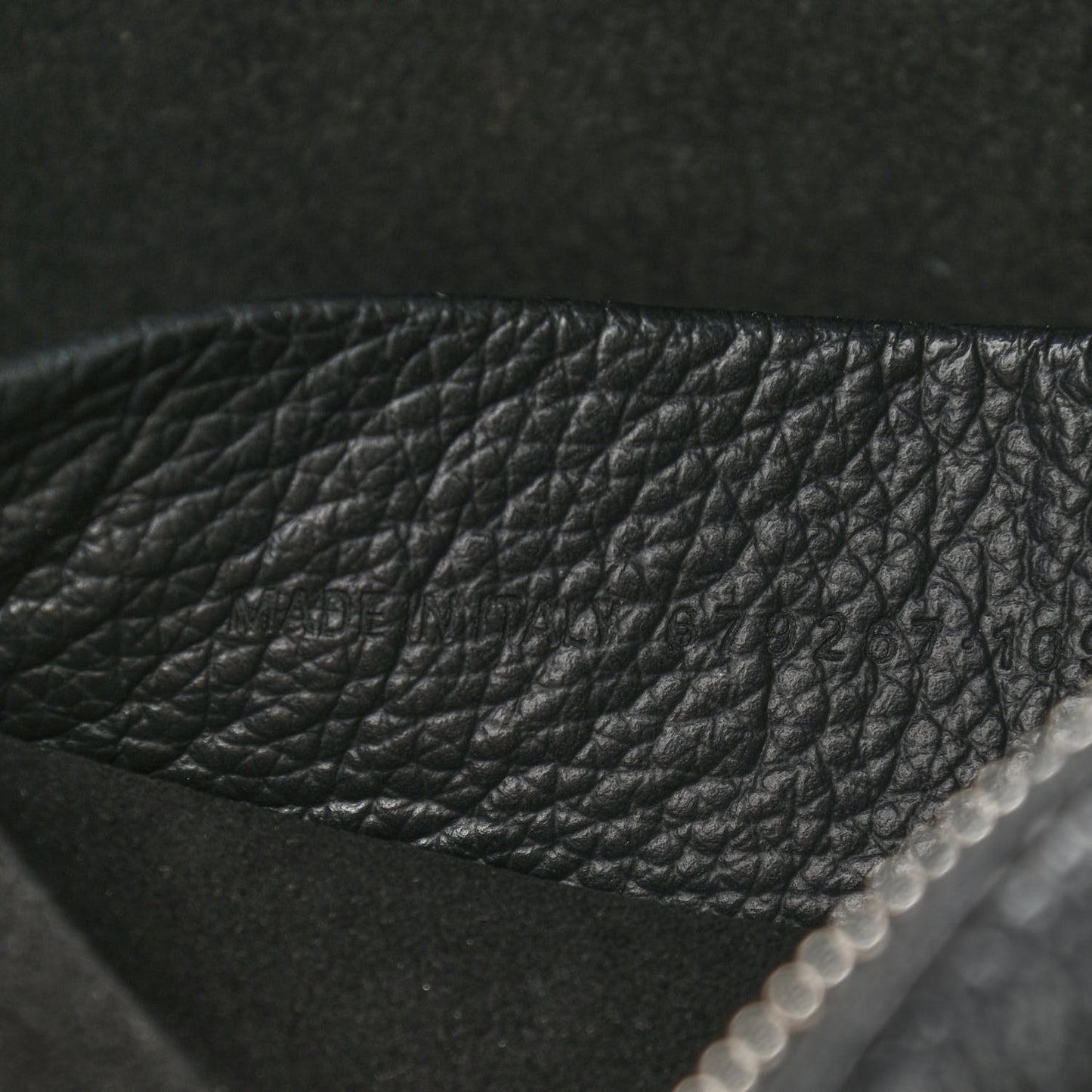 Calfskin Logo M Everyday Camera Bag Black
