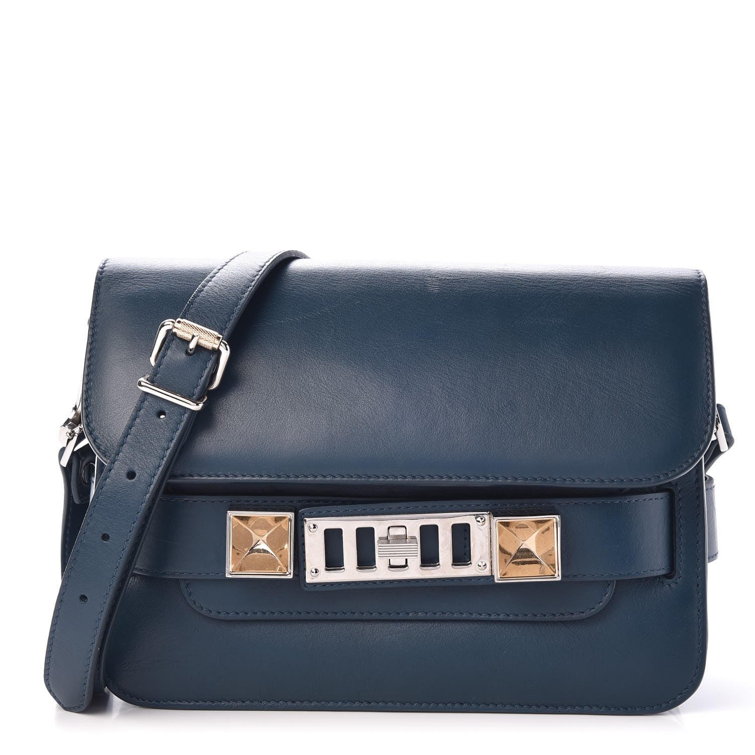 Proenza Schouler Calfskin Mini PS11 Classic Shoulder Bag Night Club 1 of 26
