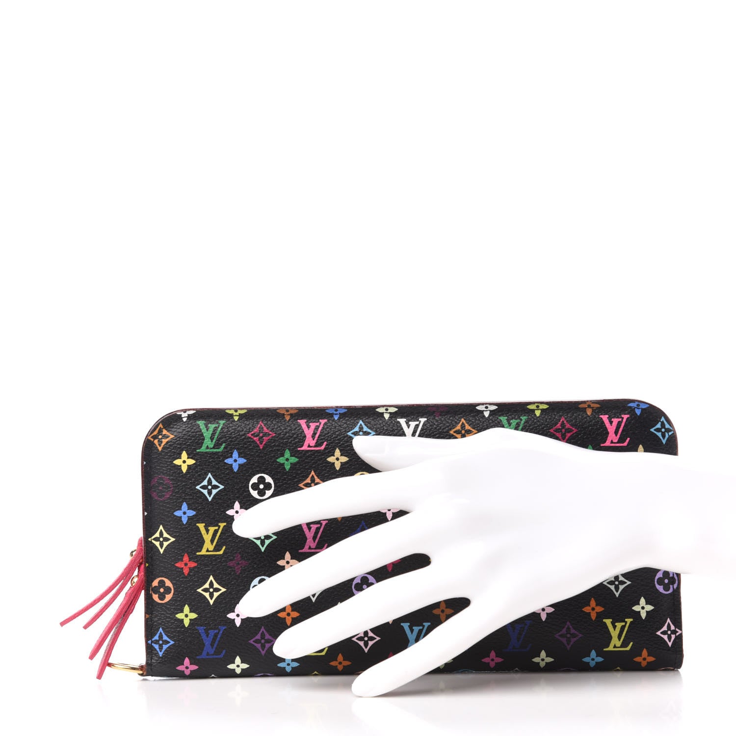 Louis Vuitton Monogram Multicolor Insolite Wallet Black Grenade 2 of 6