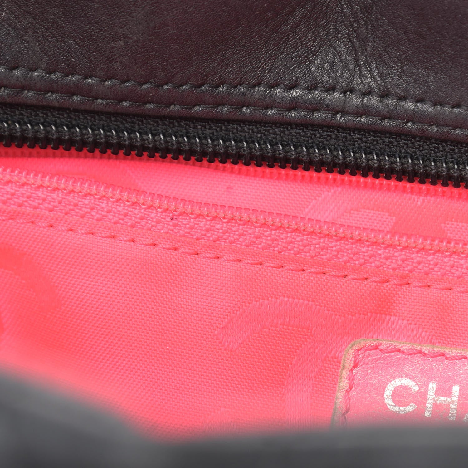 Chanel Calfskin Quilted Large Cambon Bowler Black 14 of 18
