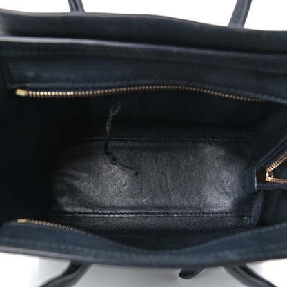 Celine Smooth Calfskin Nano Luggage Ink 4 of 4