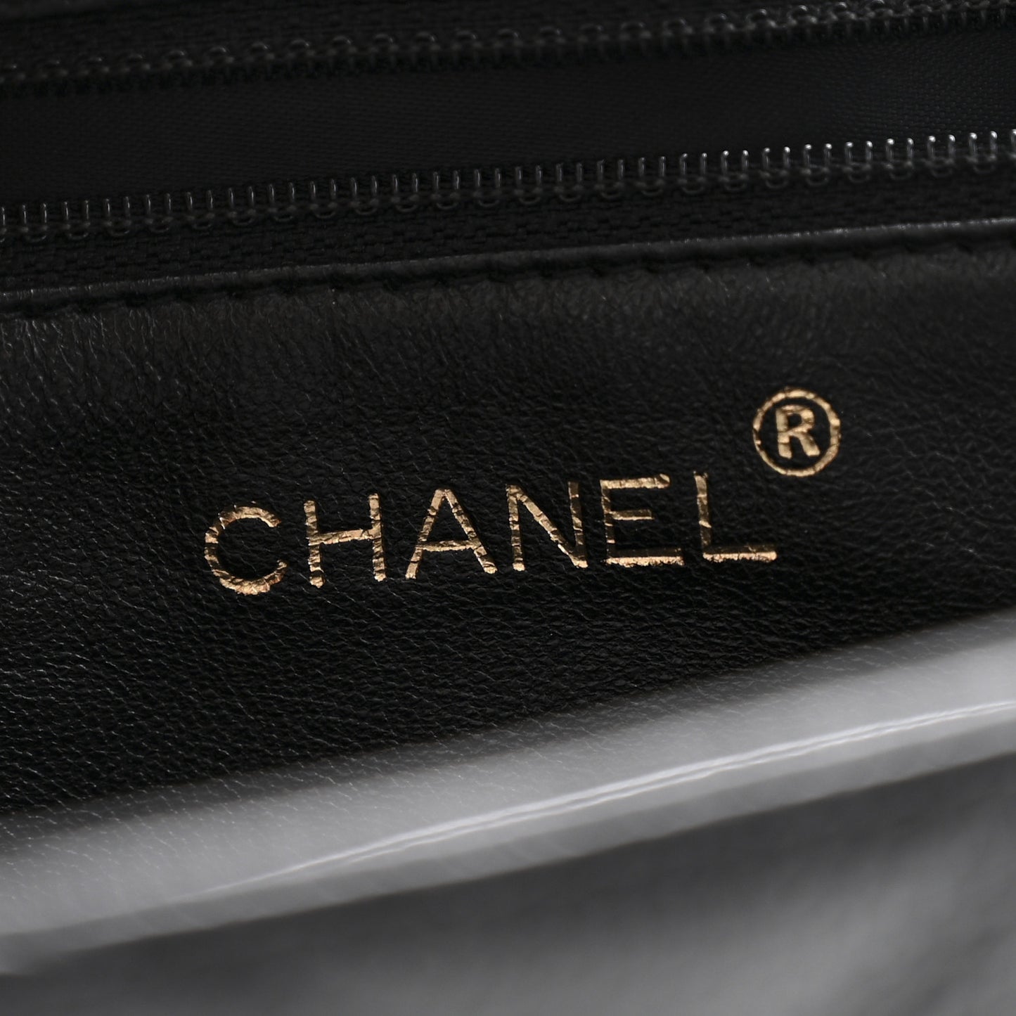 Caviar Diamond Flap Shoulder Bag Black
