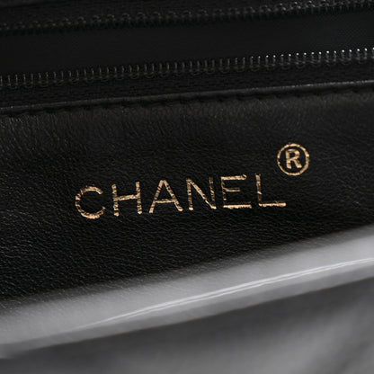 Chanel Caviar Diamond Flap Shoulder Bag Black 8 of 16