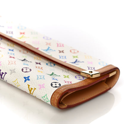 Louis Vuitton Monogram Multicolor Porte Tresor International Wallet White 9 of 23