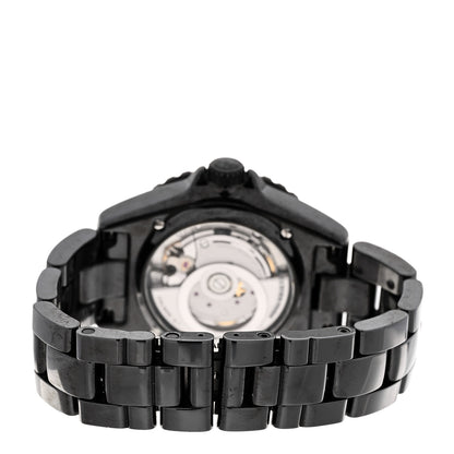 Chanel Stainless Steel Ceramic 38mm J12 Wanted de Chanel Automatic Watch Black 3 of 4