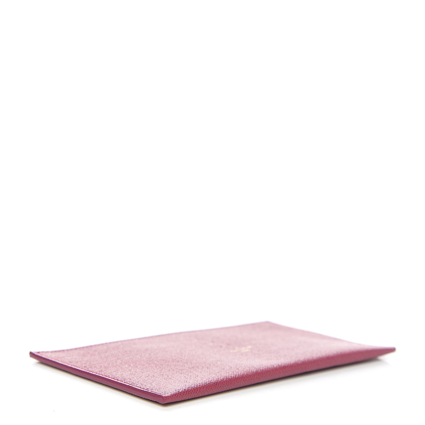 Calfskin Felicie Card Holder Insert Fuchsia