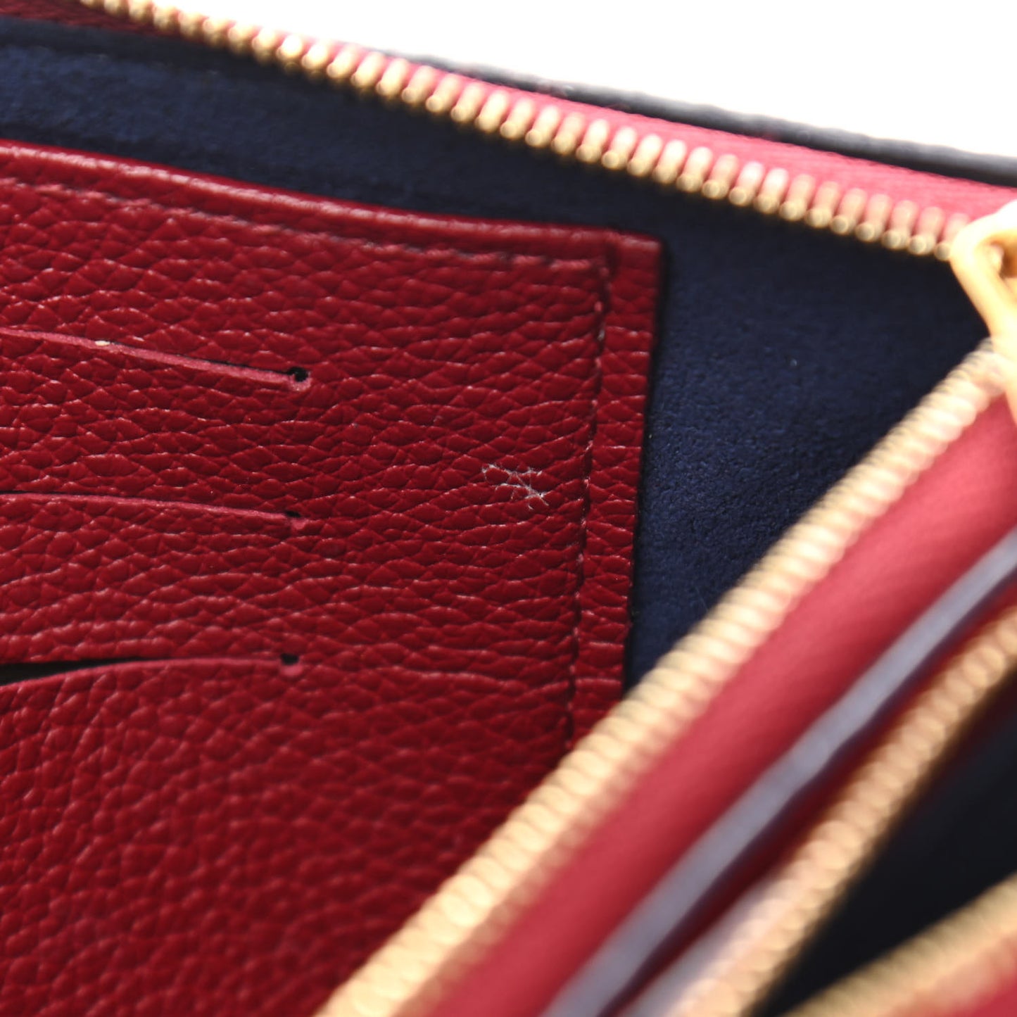 Empreinte Double Zip Pochette Cherry Berry