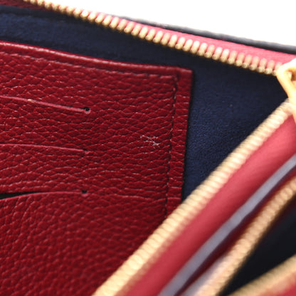 Louis Vuitton Empreinte Double Zip Pochette Cherry Berry 12 of 13