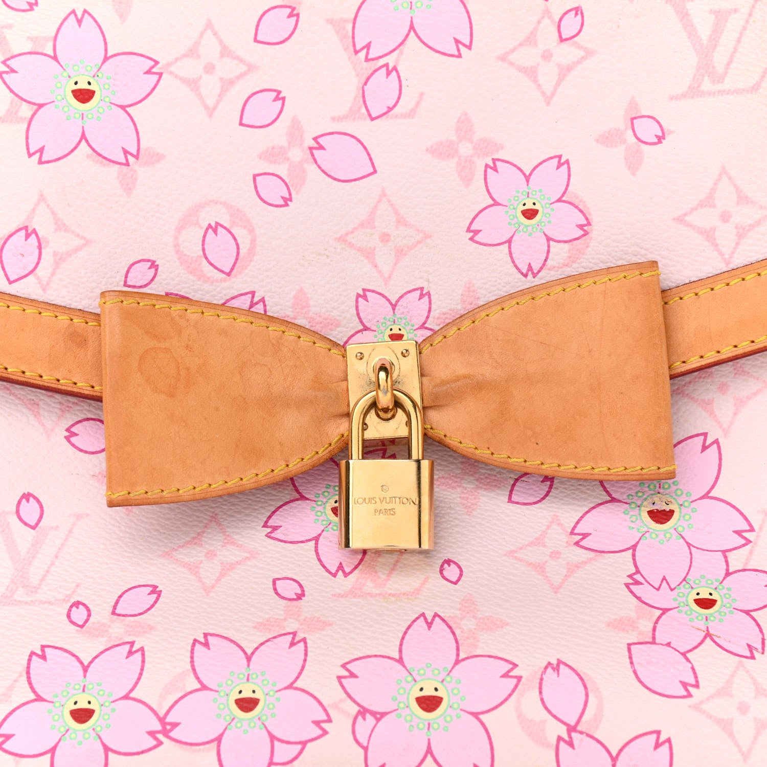 Louis Vuitton Monogram Cherry Blossom Sac Retro Pink 8 of 17