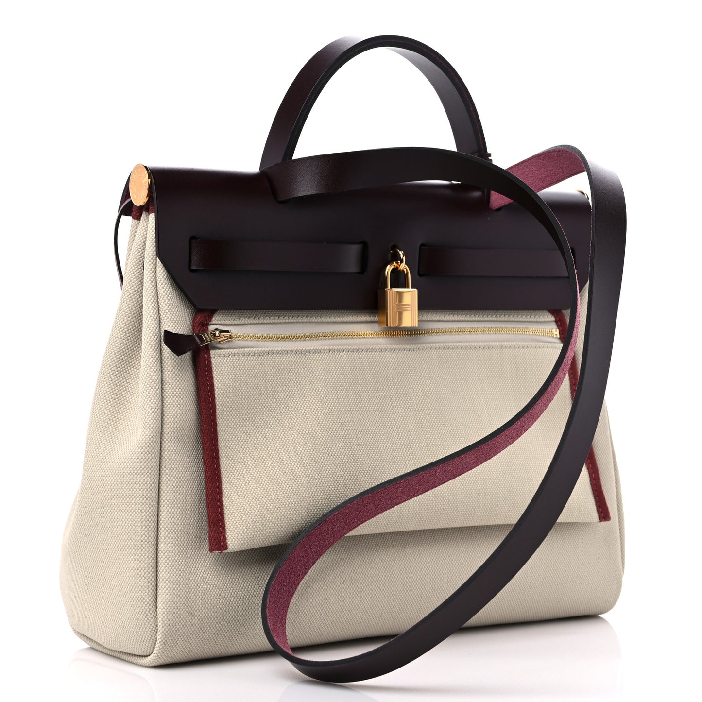 Military Toile Vache Hunter Herbag Zip Retourne 31 PM Beton Rouge Sellier