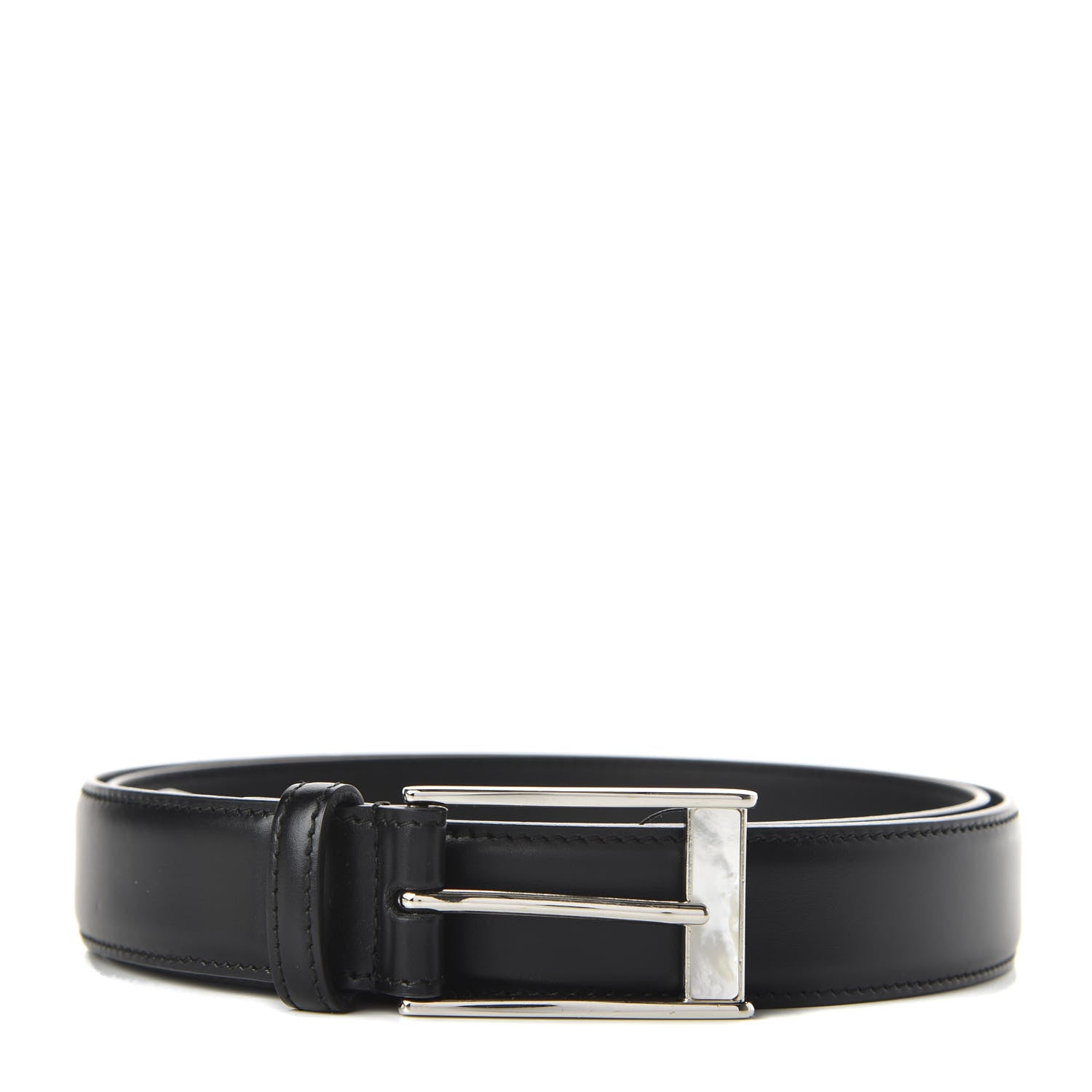 Gucci Calfskin Bee Embossed Belt 105 42 Black 1 of 6