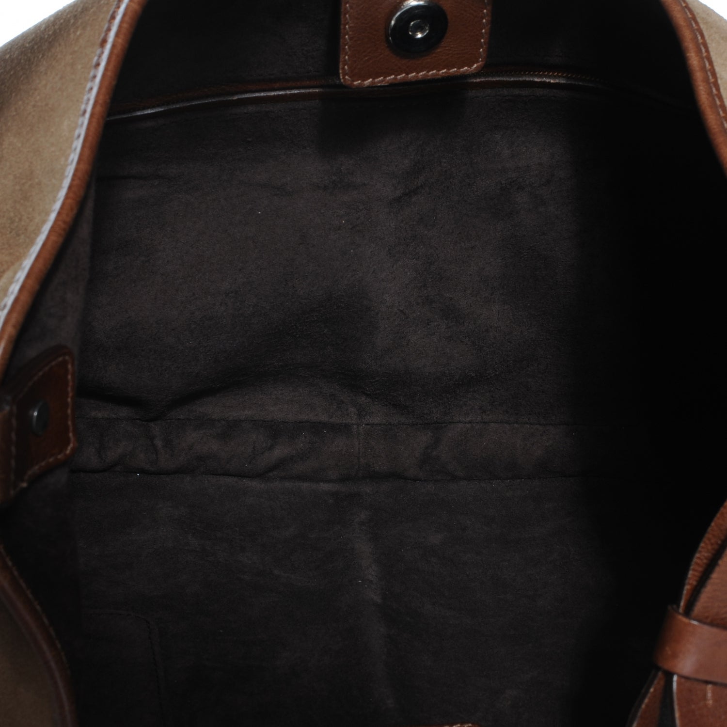 Saint Laurent Suede Mombasa Hobo Light Brown 5 of 7