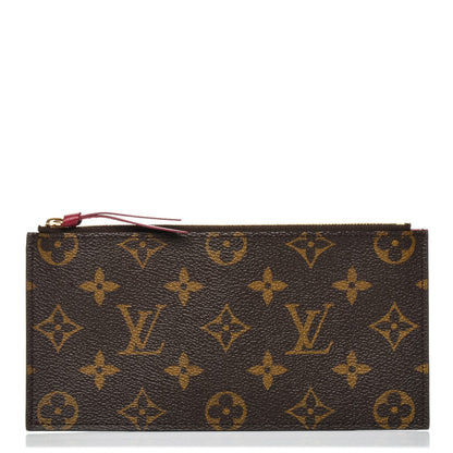 Louis Vuitton Monogram Felicie Chain Wallet Zippered Insert 1 of 6
