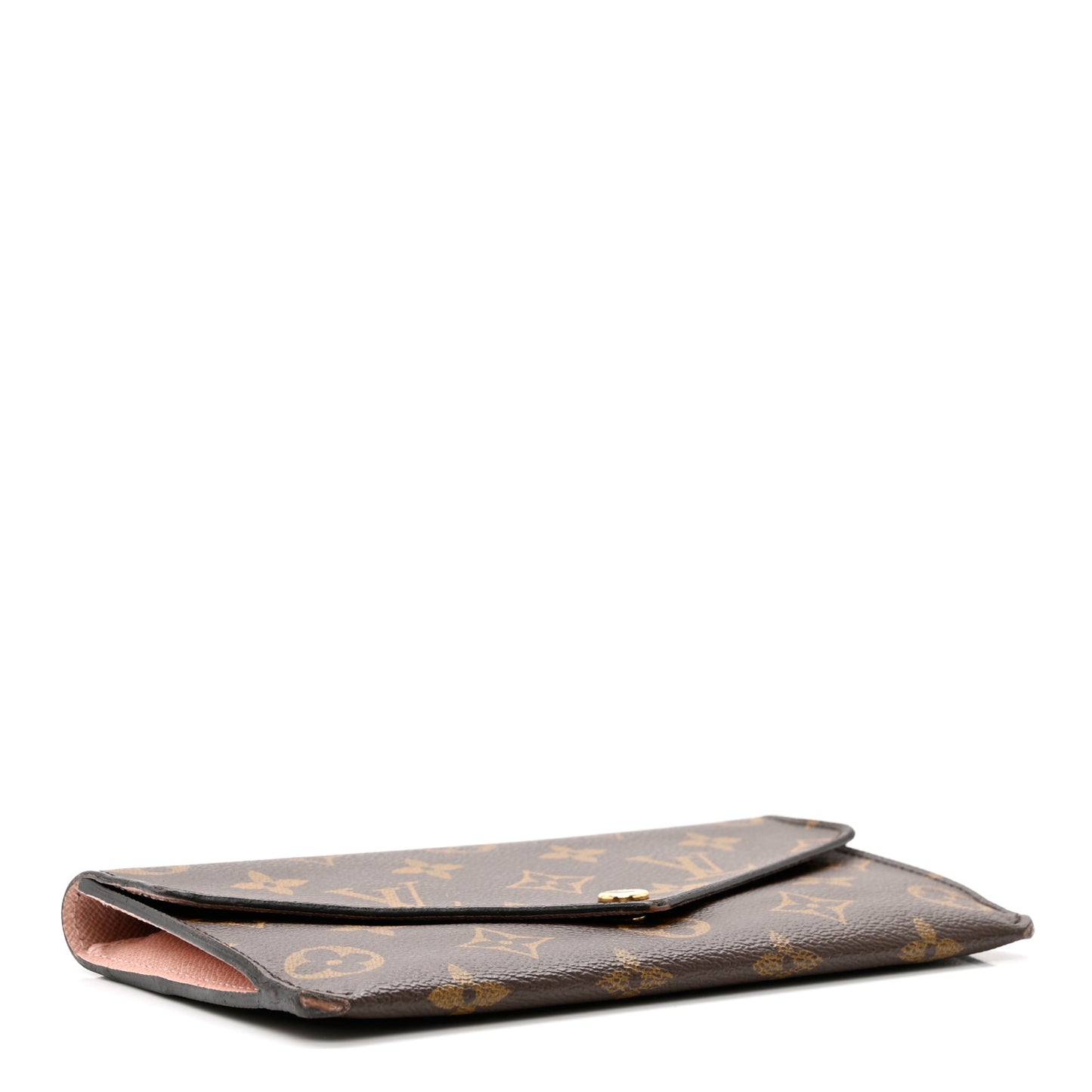 Monogram Jeanne Wallet Rose Ballerine