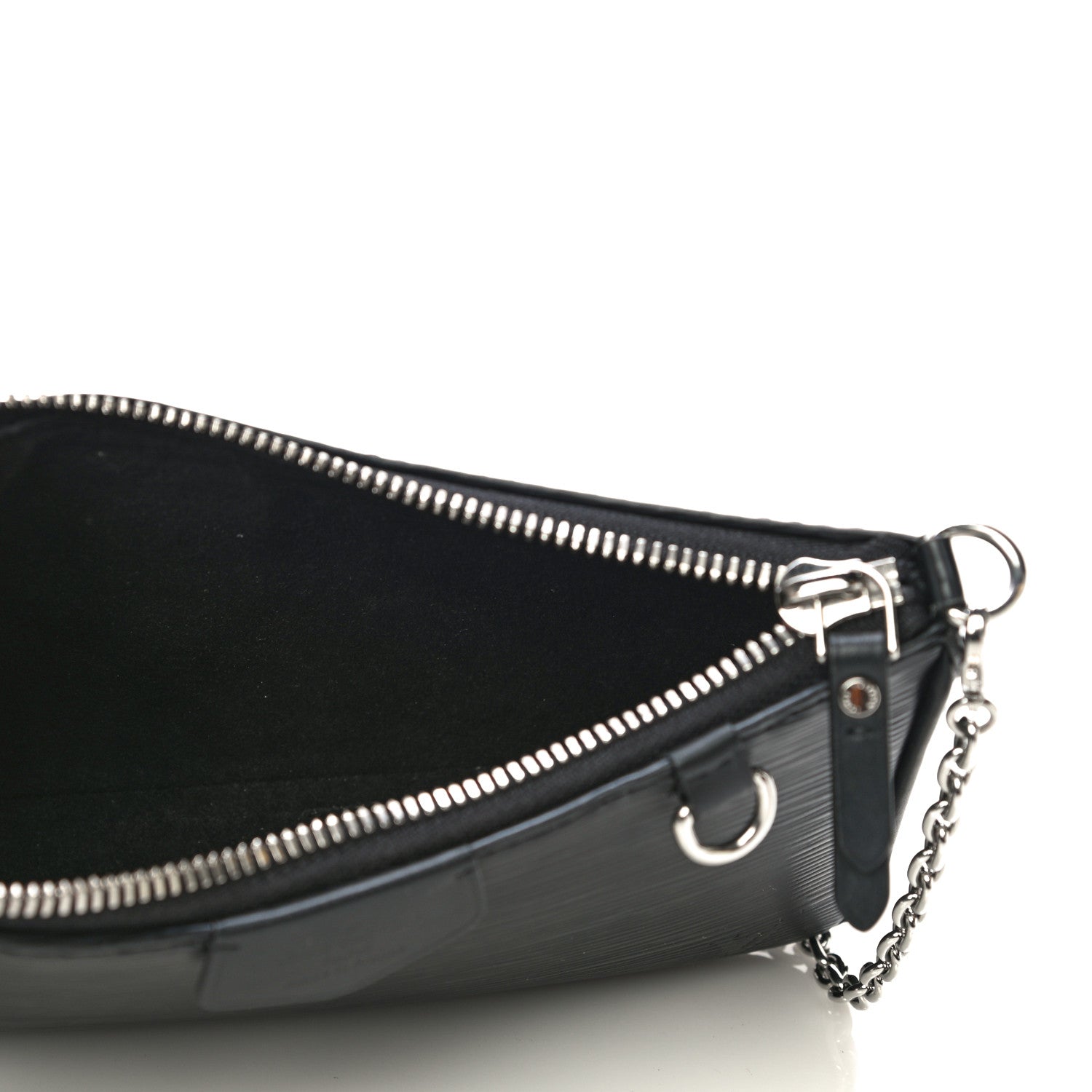 Louis Vuitton Epi Easy Pouch On Strap Black 5 of 9
