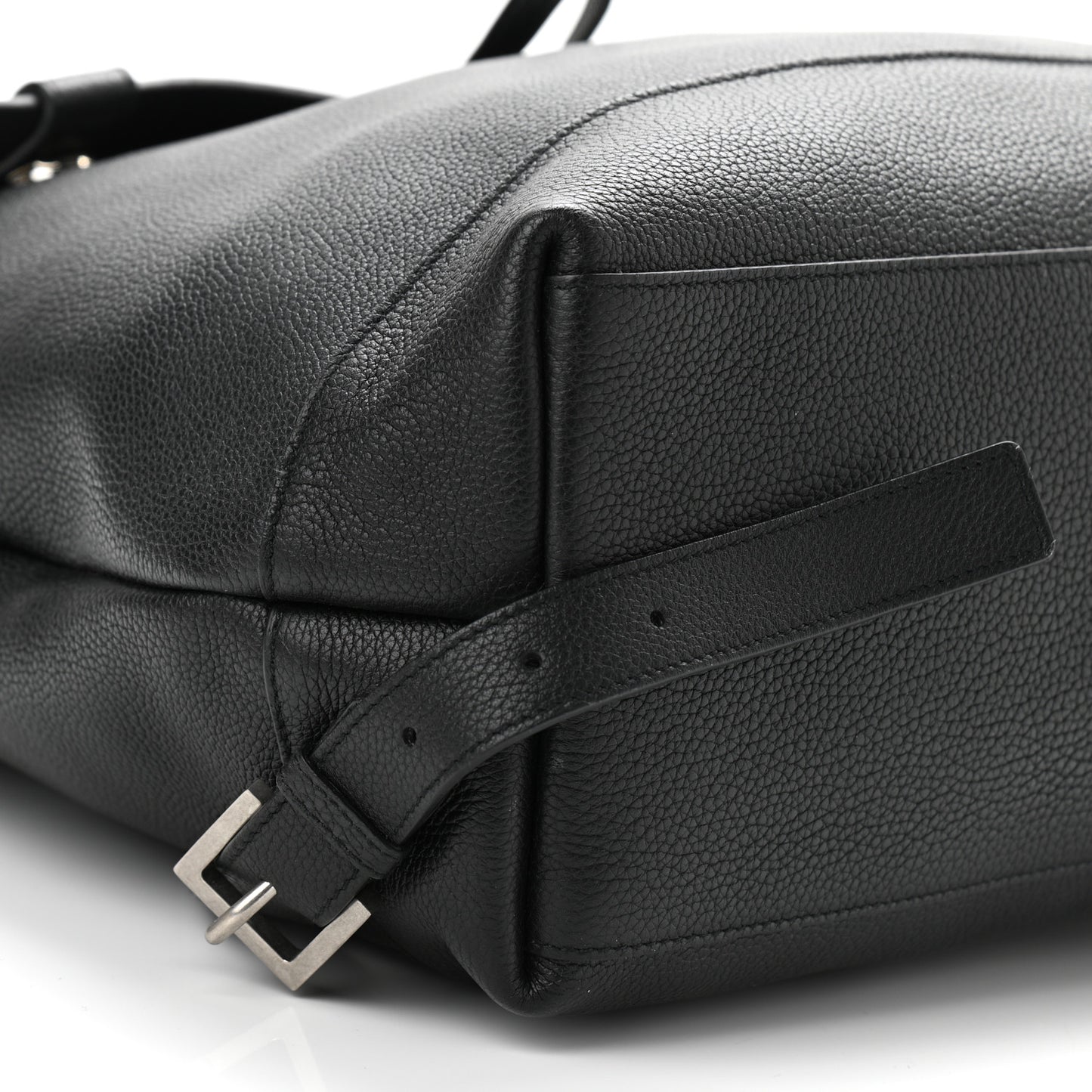 Grained Calfskin Sac De Jour Backpack Black