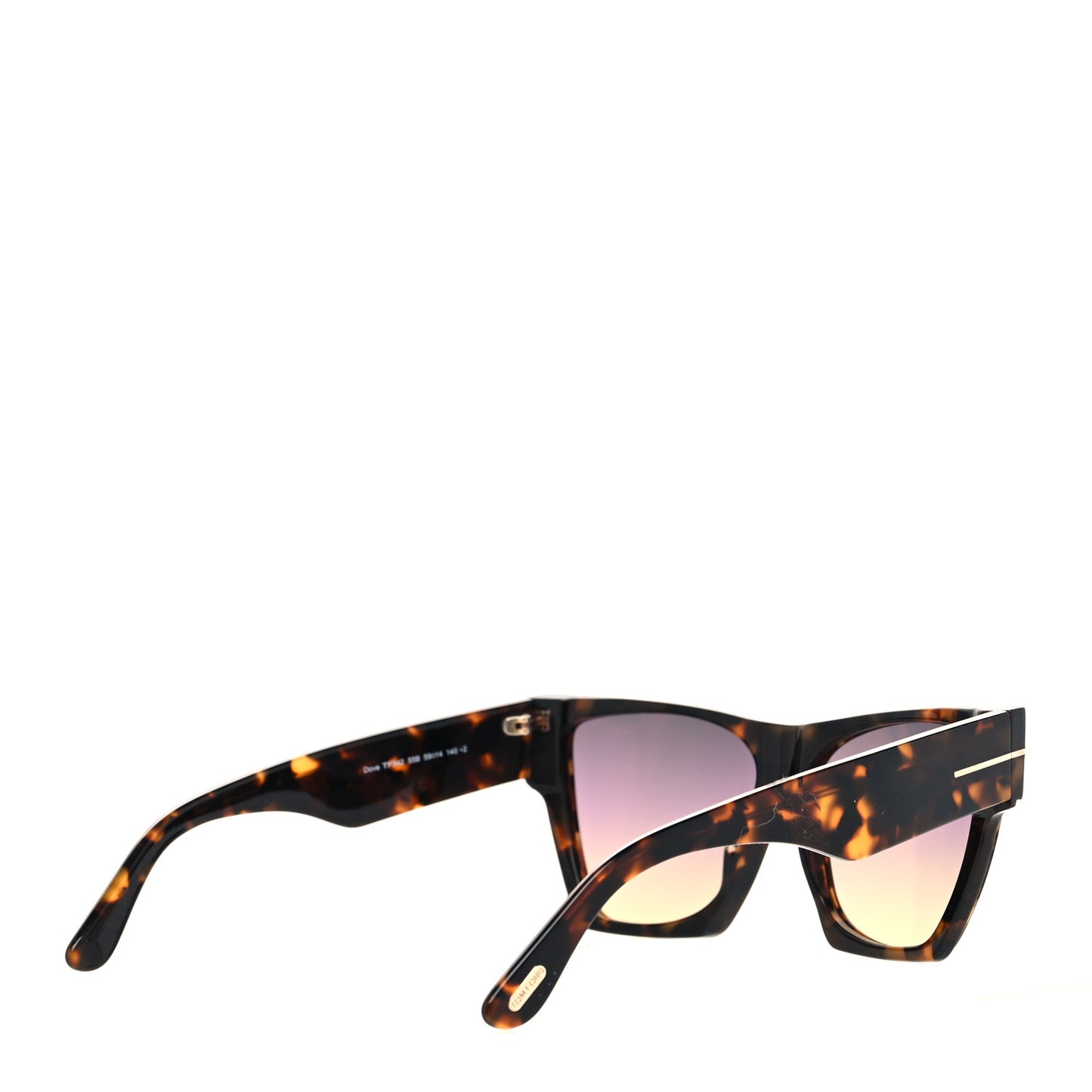Acetate Dove Sunglasses TF942 Tortoise