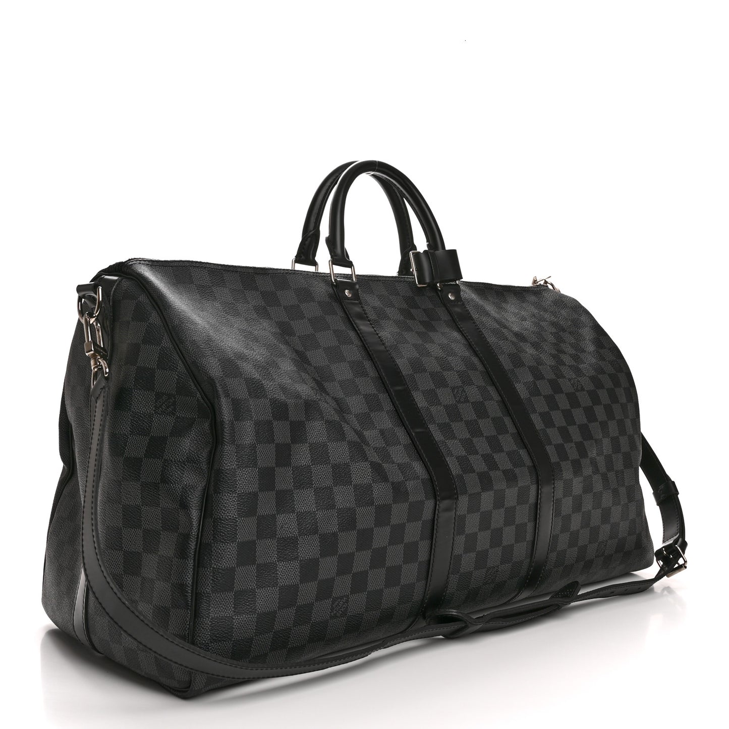 Damier Graphite Keepall Bandouliere 55