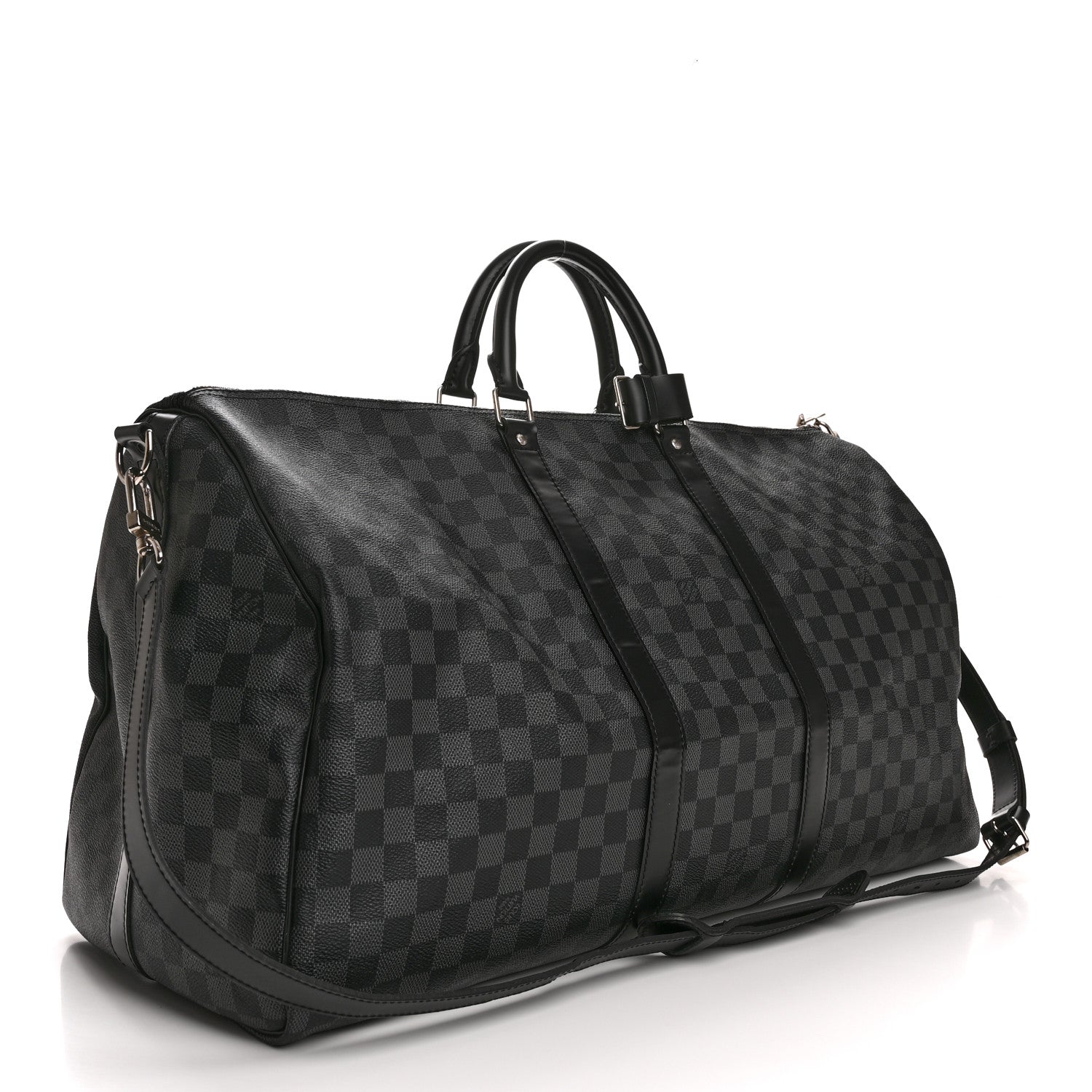 Louis Vuitton Damier Graphite Keepall Bandouliere 55 2 of 14