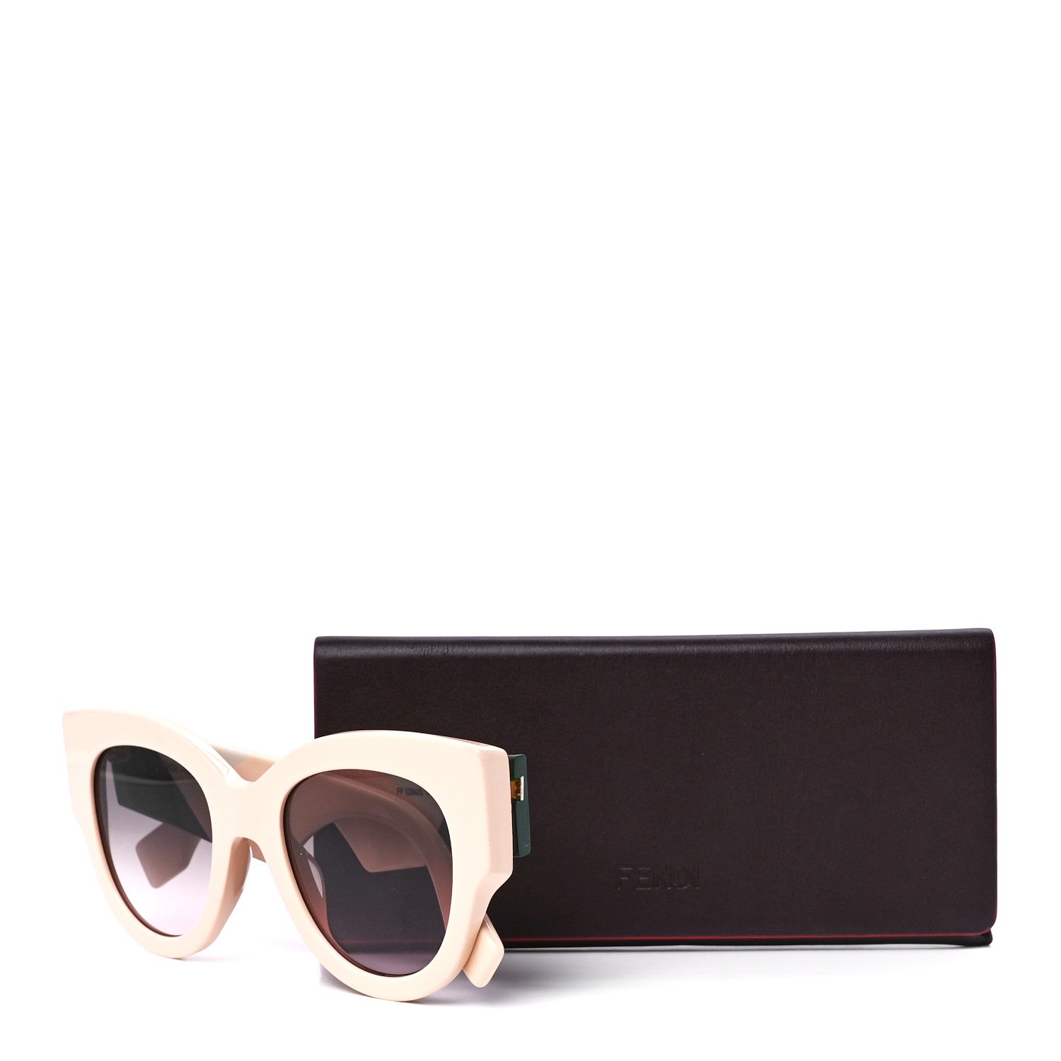 Fendi Facets Square Sunglasses FF 0264/S Pink 7 of 7
