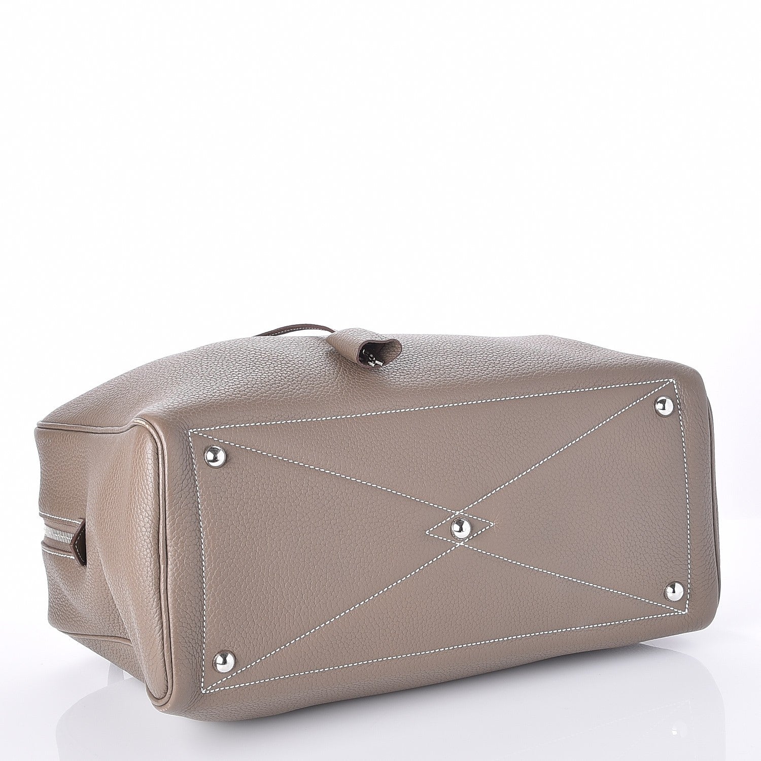 Hermes Taurillon Clemence Victoria II 35 Etoupe 4 of 10