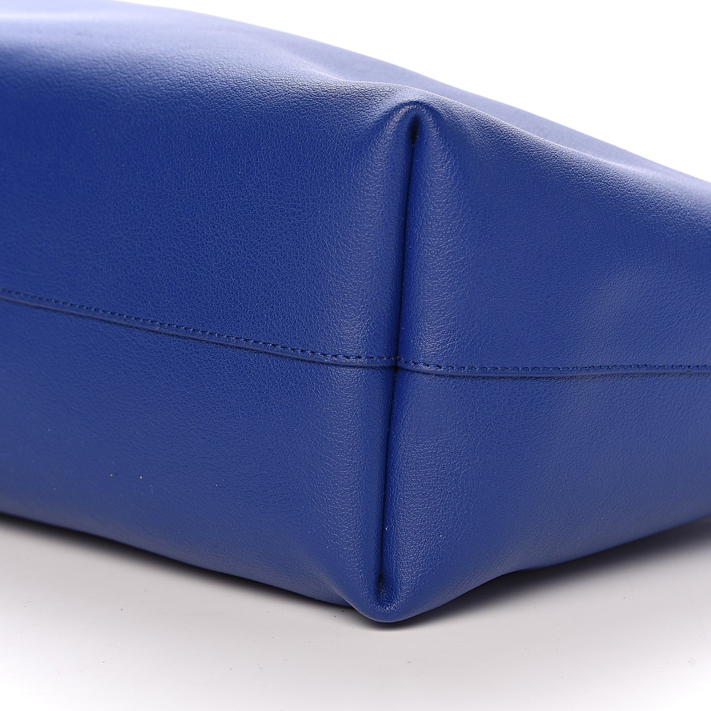 Calfskin Large Shopping Tote Flash Blue