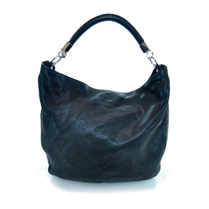 Saint Laurent Leather Large Roady Hobo Black 1 of 10