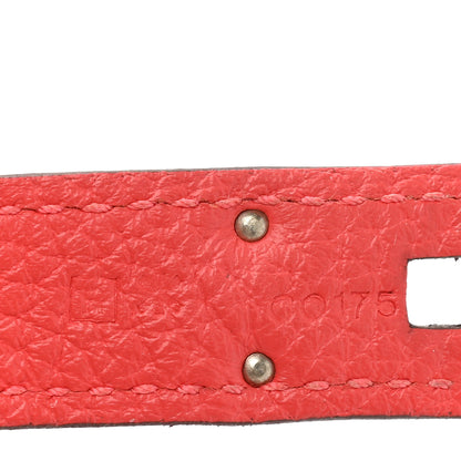 Hermes Togo Kelly Retourne 35 Rouge Pivoine 7 of 18