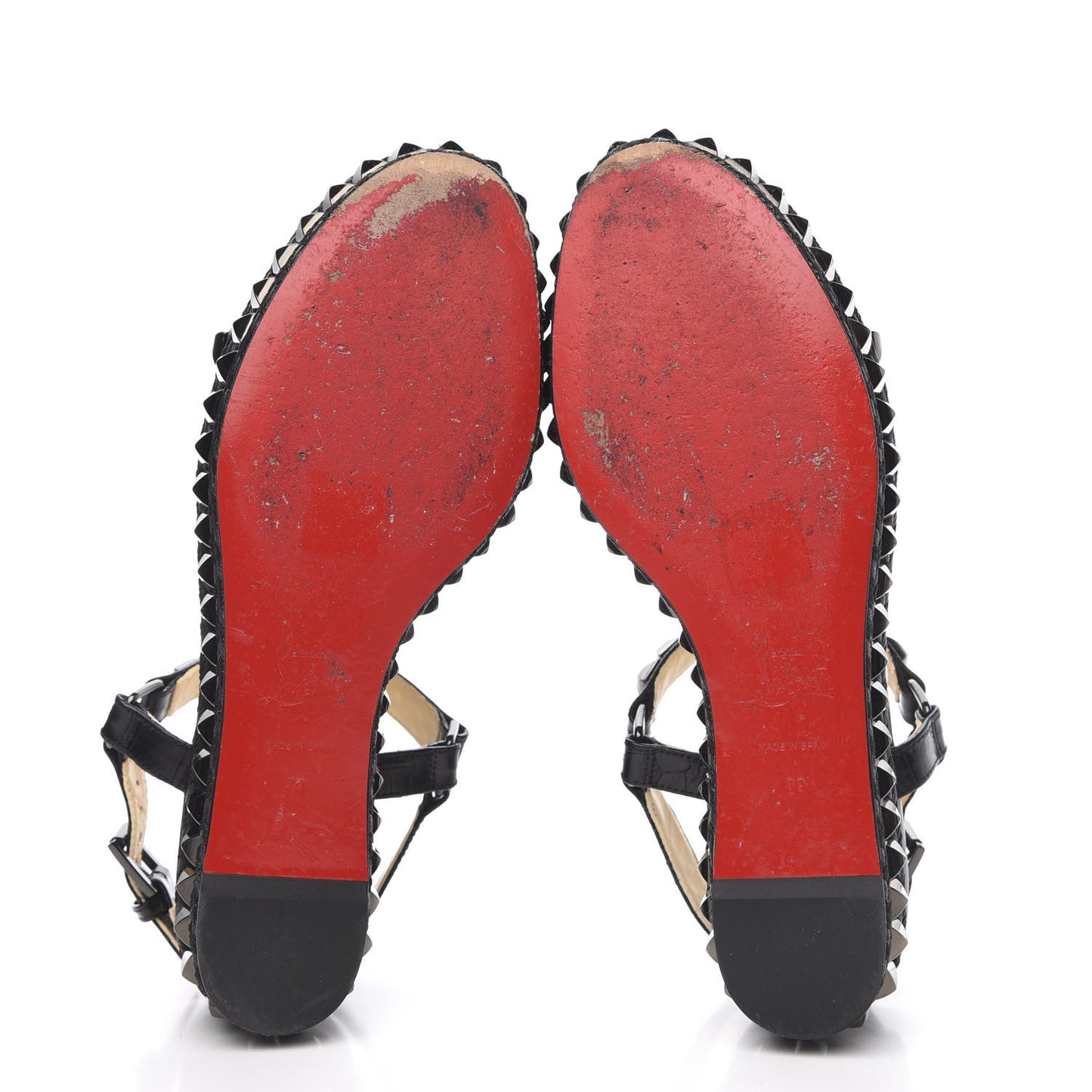 Alligator Rope Cataclou 60 Platform Sandals 39 Black