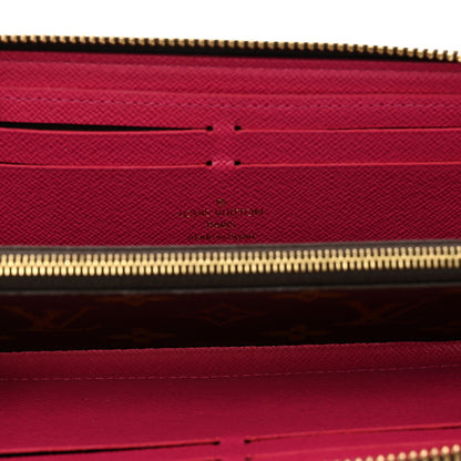 Louis Vuitton Monogram Clemence Wallet Fuchsia 5 of 7