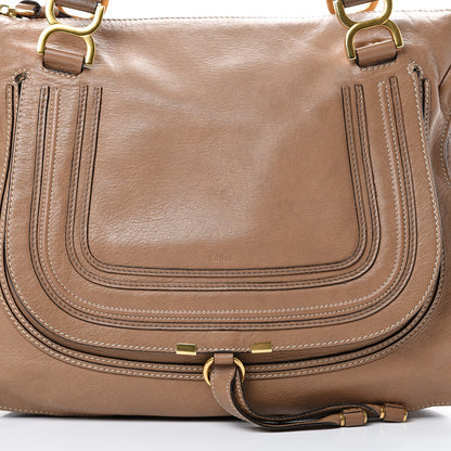 Chloe Calfskin Large Marcie Satchel Nut 7 of 24