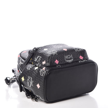 MCM Visetos Spektrum X-Mini Backpack Black 4 of 10