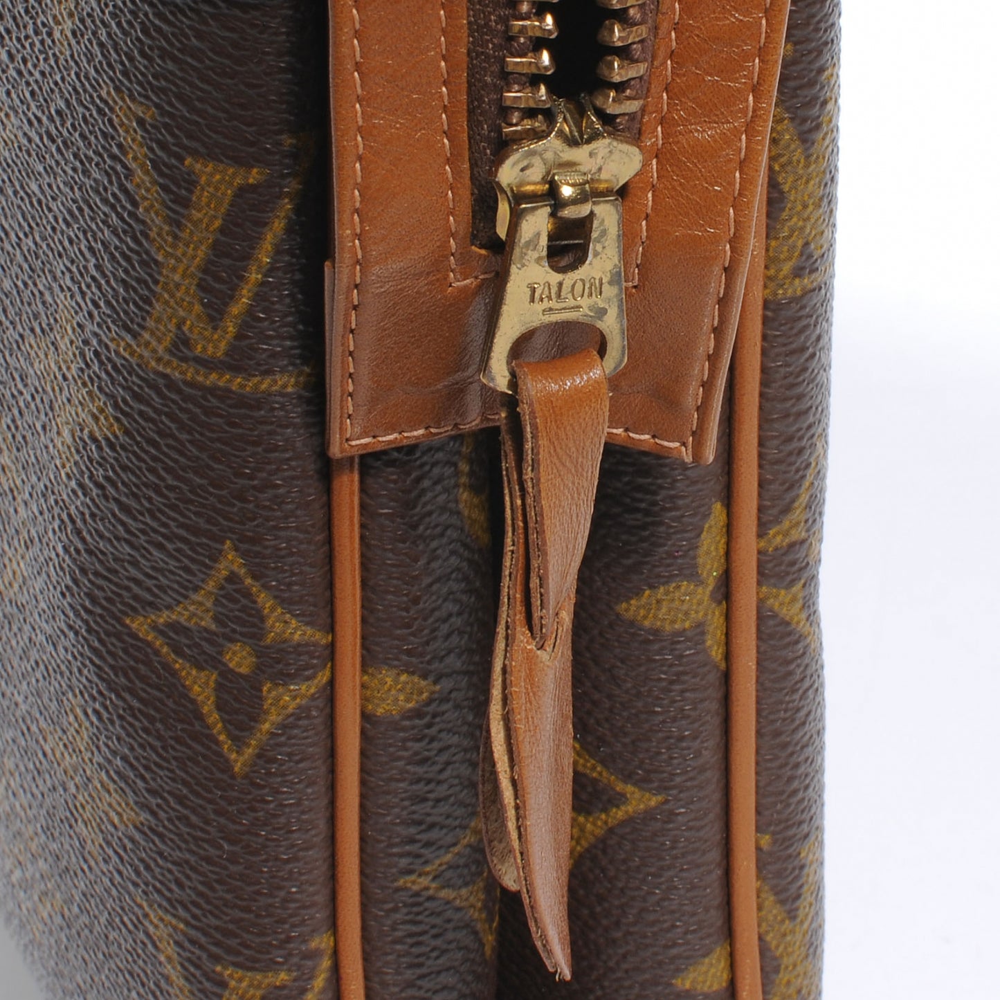 Monogram French Company Double Compartment Bag