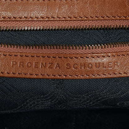Proenza Schouler Leather PS1 Small Keep All Saddle 12 of 13