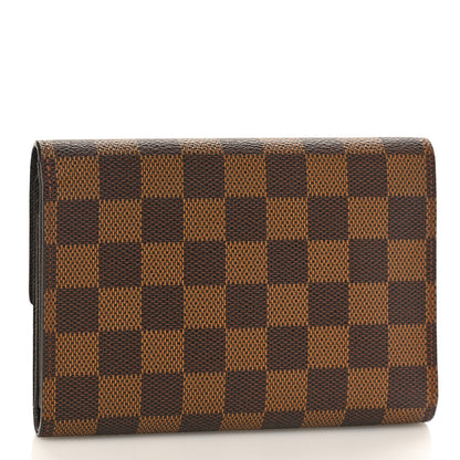 Louis Vuitton Damier Ebene Porte Tresor Etui Papier Wallet 3 of 9