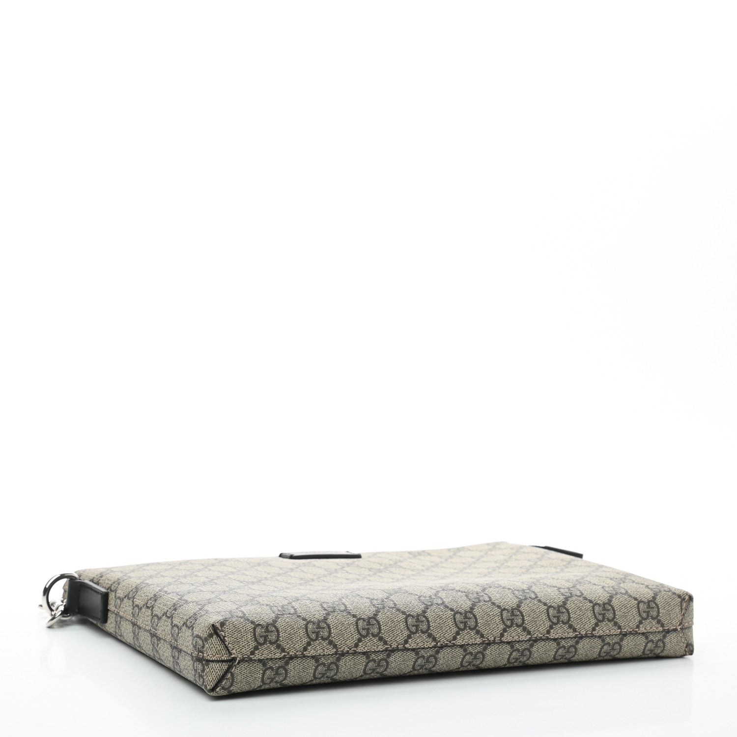 Gucci GG Supreme Monogram Mens Wristlet Black 4 of 7