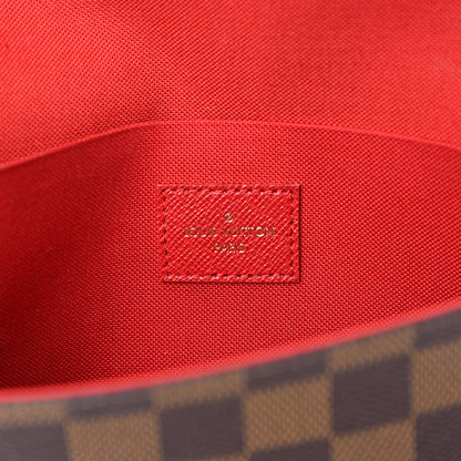 Louis Vuitton Damier Ebene Pochette Felicie Chain Wallet 7 of 14