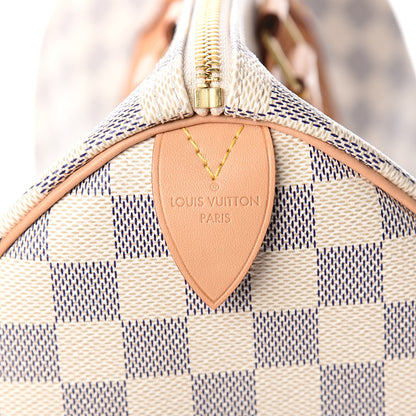 Louis Vuitton Damier Azur Speedy 35 5 of 9