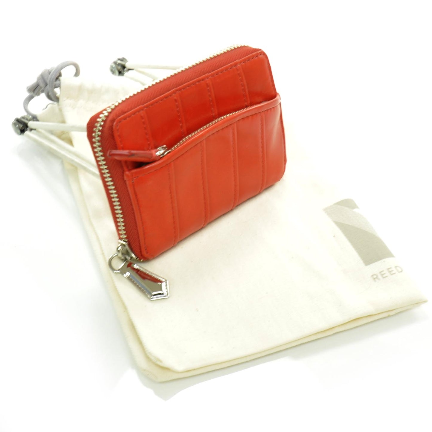 REEDKRAKOFFLeatherCompactRibbonWalletRed
